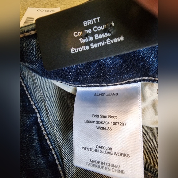 Silver Jeans Britt - Picture 3 of 3